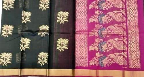 COIMBATORE KORA COTTON SAREE 620 MTS